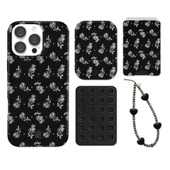 Vintage Roses iPhone Bundle Set - Wallet