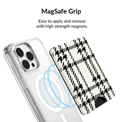 Houndstooth Sweater MagSafe Wallet