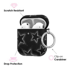 Chrome Stars AirPod Case