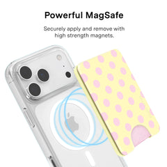 Buttercream Polka Dot MagSafe Wallet