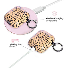 Spotted Nude Cheetah AirPods Case