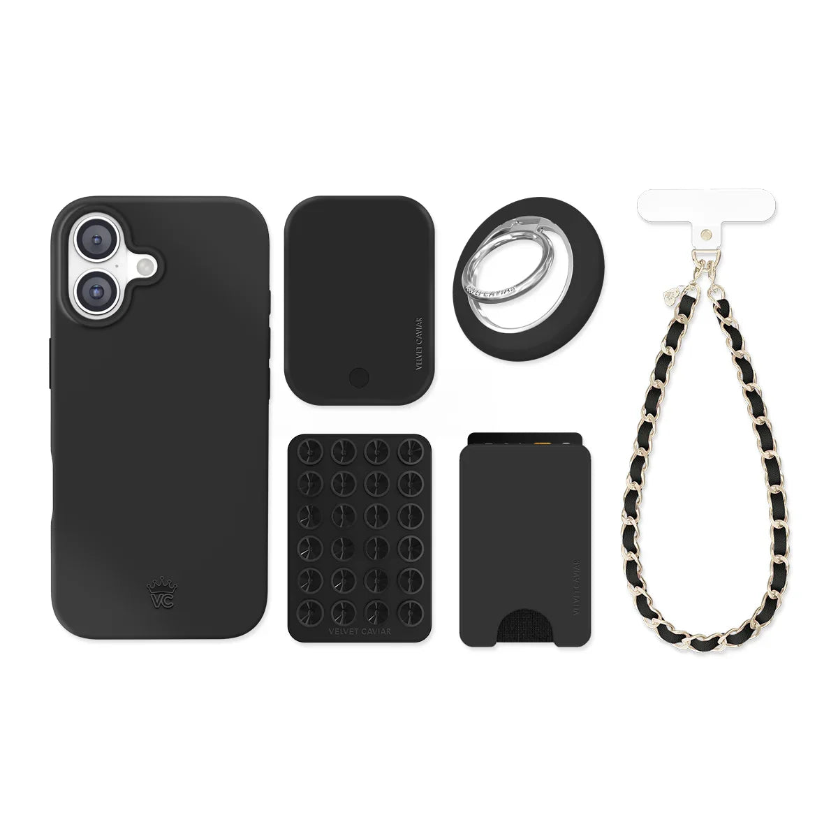 Just Black iPhone Bundle Set