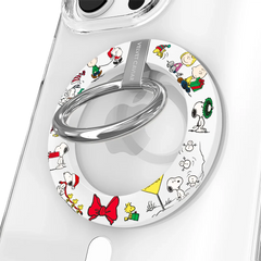 Snoopy Christmas Glitter MagSafe Grip Ring