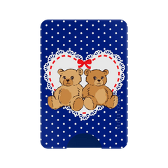 Winter Teddy MagSafe Wallet