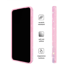 Falling Star Glitter Samsung Case