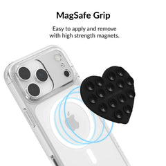 Black Heart MagSafe MightyGrip