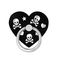 Chrome Skulls Phone Ring