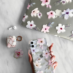 Magnolia MacBook Case