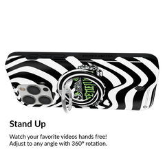 Black & White Swirls MagSafe Grip Ring