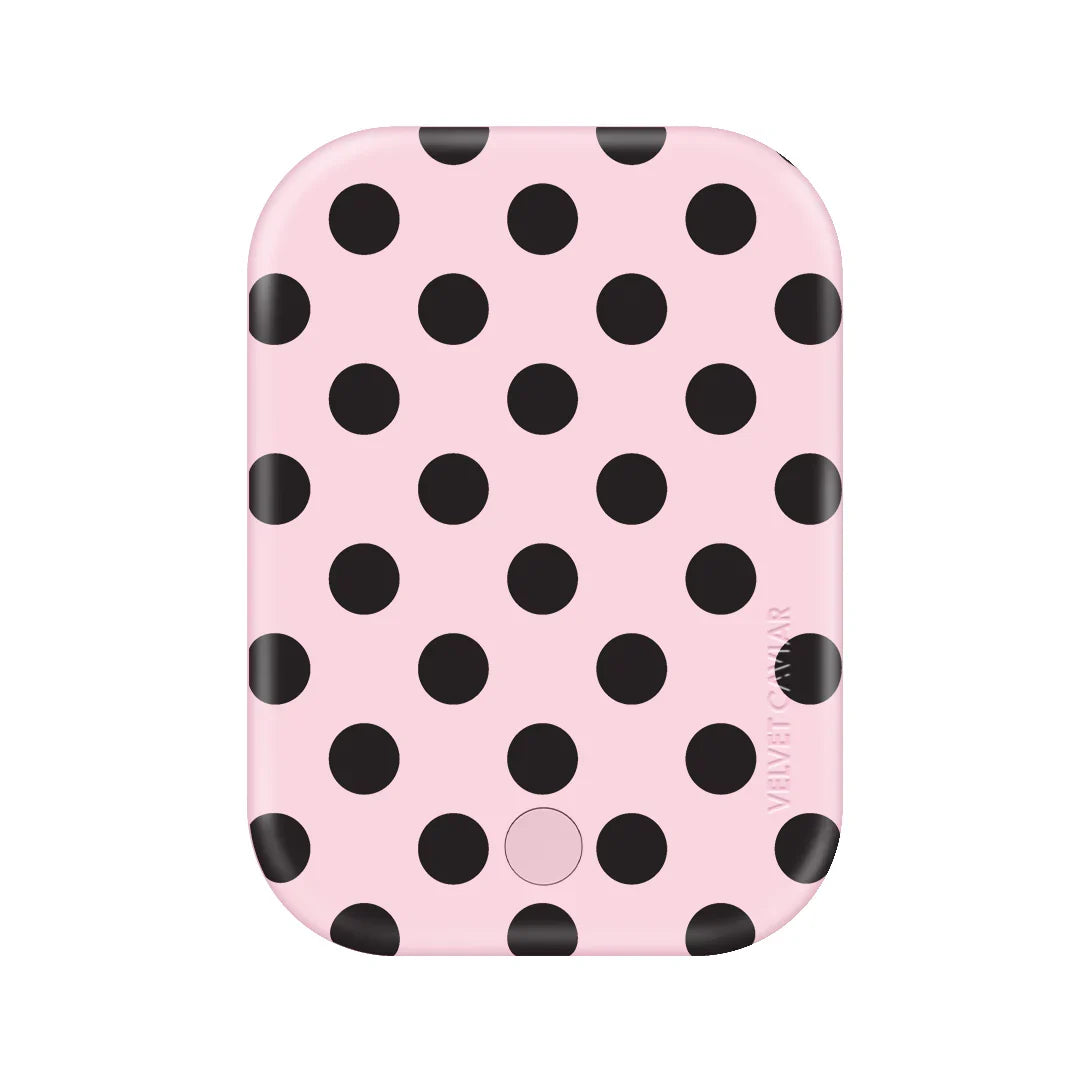 Princess Pink Polka Dot Portable MagSafe Charger Power Pack