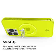 Neon Yellow MagSafe Grip Ring