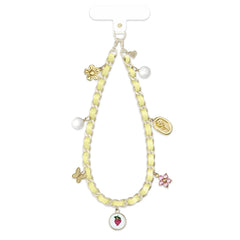 Spring Dreams Leather Chain Phone Charm