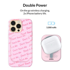 Don't Touch Me Portable MagSafe Charger Power Pack
