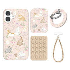 Bunnies & Bows iPhone Bundle Set - Grip