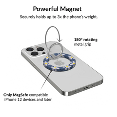 Denim Daisy MagSafe Grip Ring