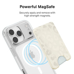 Stone Leopard MagSafe Wallet