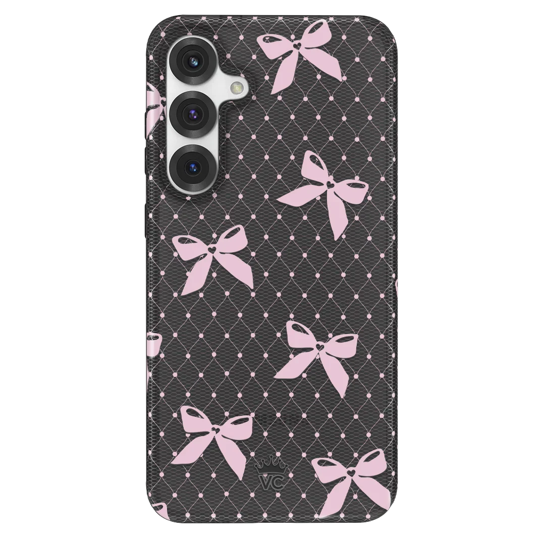 Lacy Pink Bows Samsung Case