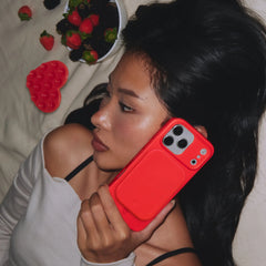 Hot Girl Red Portable MagSafe Charger Power Pack