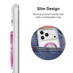 Amethyst Leopard MagSafe Grip Ring
