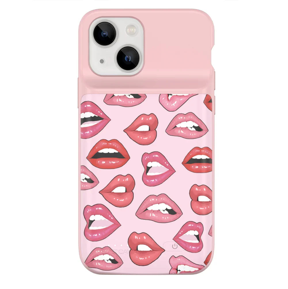 Nude Lips iPhone Charging Case