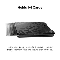 Black Leopard MagSafe Wallet