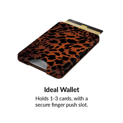 Leopard Tort MagSafe Wallet