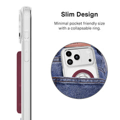Burgundy 1990 MagSafe Grip Ring